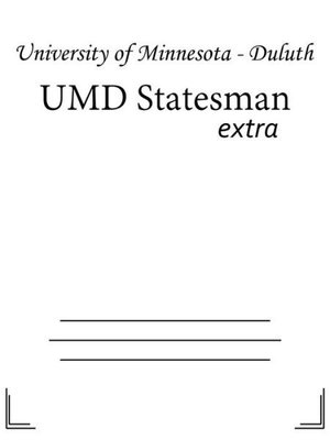cover image of UMD Statesman